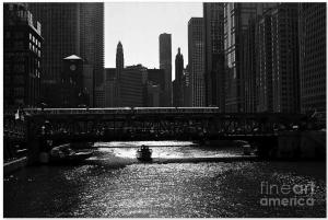 Chicago Morning - Monochrome - Featured